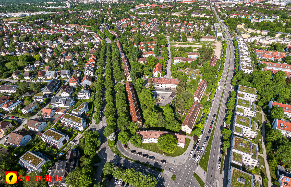22.05.2023 - Neubau in der Maikäfersiedlung in Neuperlach und Berga am Laim